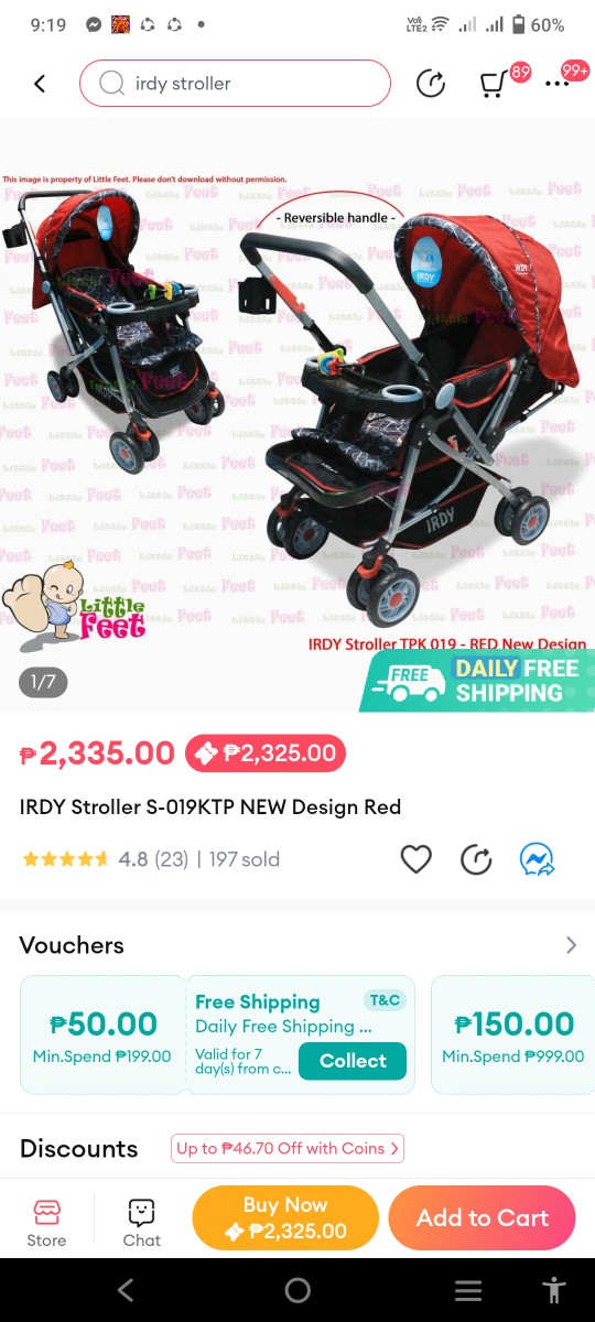 pietro stroller price