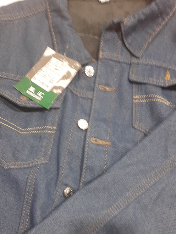 SULEE New Korean Version Fashion Men Wool Liner Thicker Denim