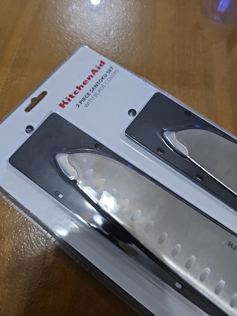 KitchenAid Gourmet 2-Piece Forged Santoku Knife Set - ATGRILLS