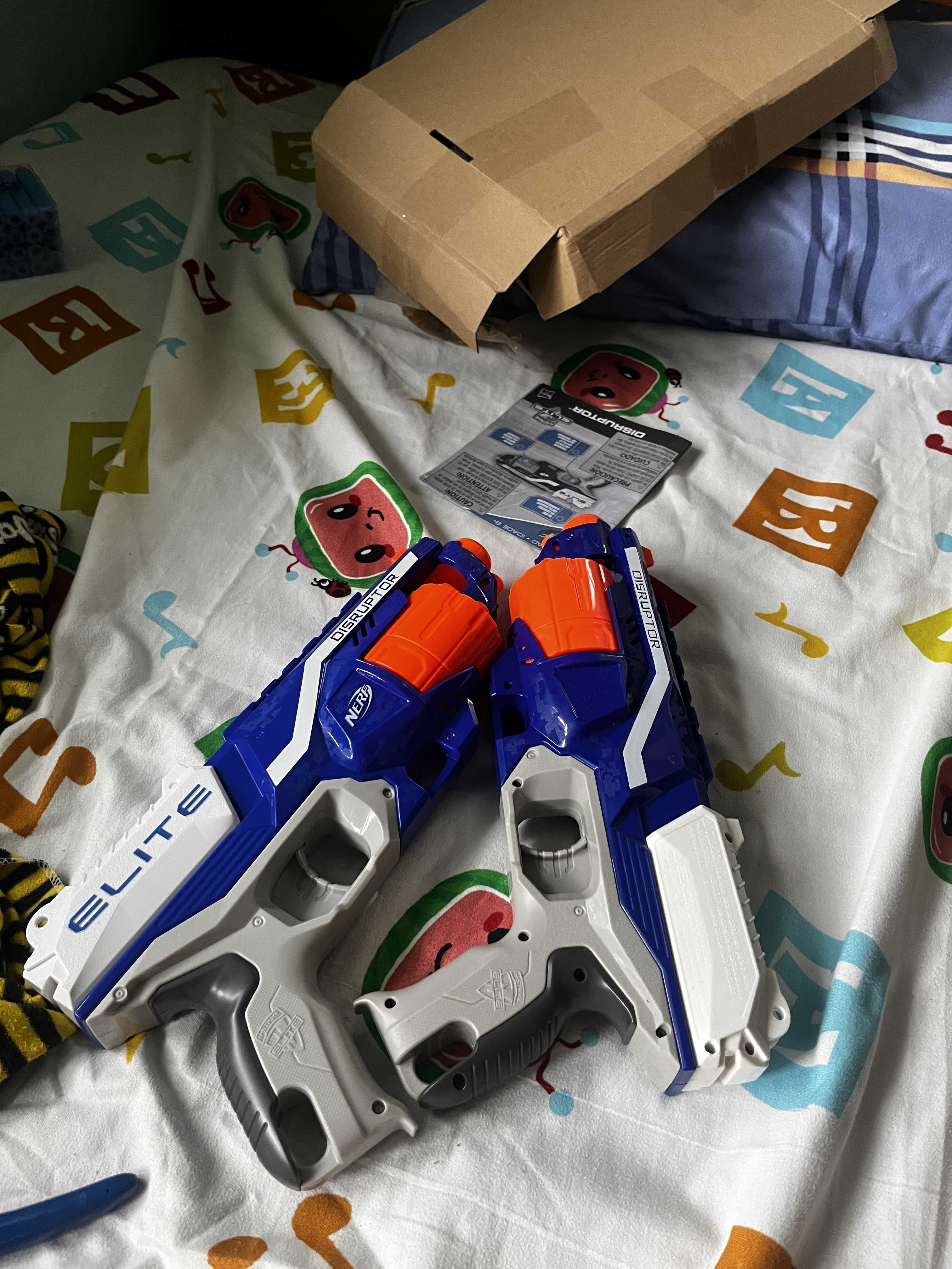 Nerf Barata Nova Disruptor Elite Accustrike E0392 - Hasbro