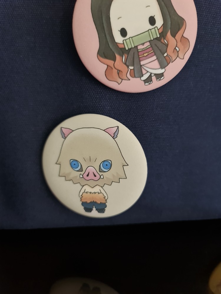 Demon Slayer: Kimetsu no Yaiba Button pin Demon Slayer Pins Button Badge  2.3 Inches Diameter (11 PCS Set) : : Clothing, Shoes & Accessories