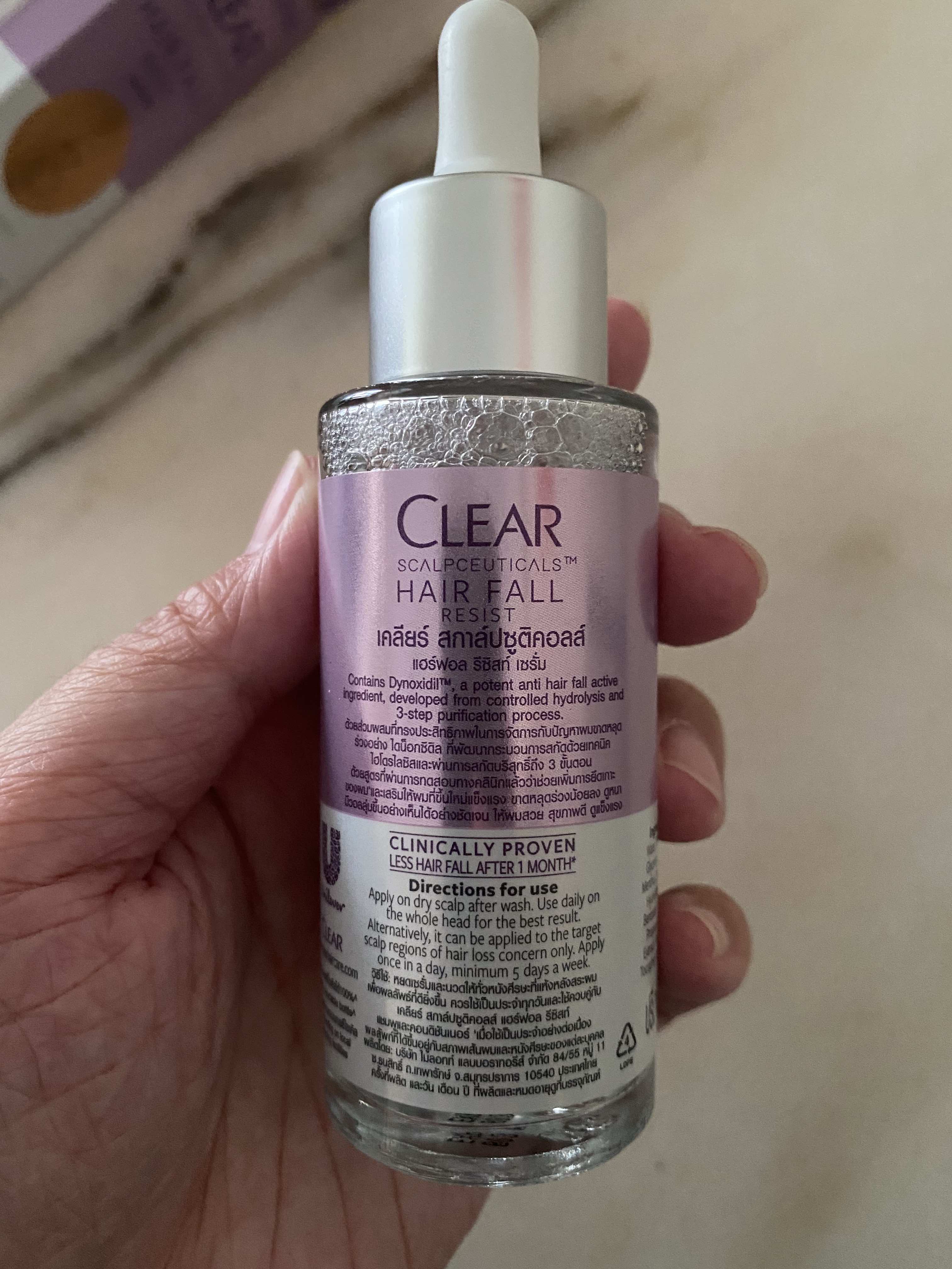 CLEAR Scalpceuticals Hair Fall Resist Serum (Helps Stimulate Your