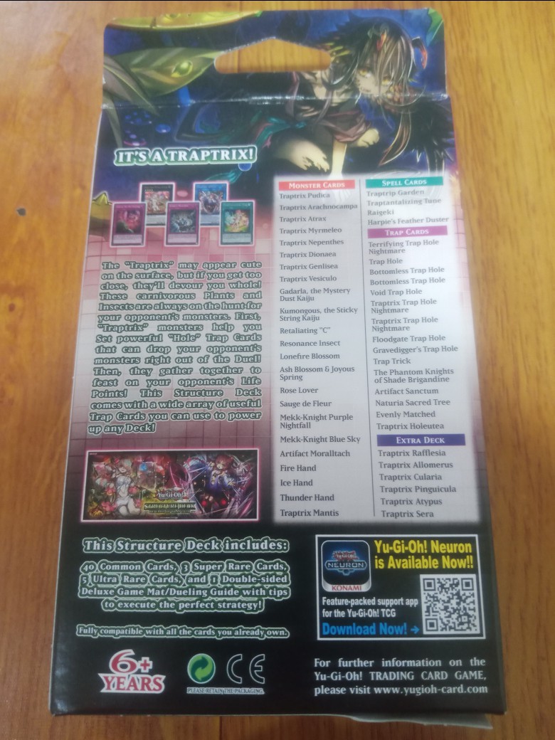 yugioh structure deck traptrix card list Amazon.com: Yu-Gi-Oh! TCG: Beware of TRAPTRIX Structure Deck : Toys & Games