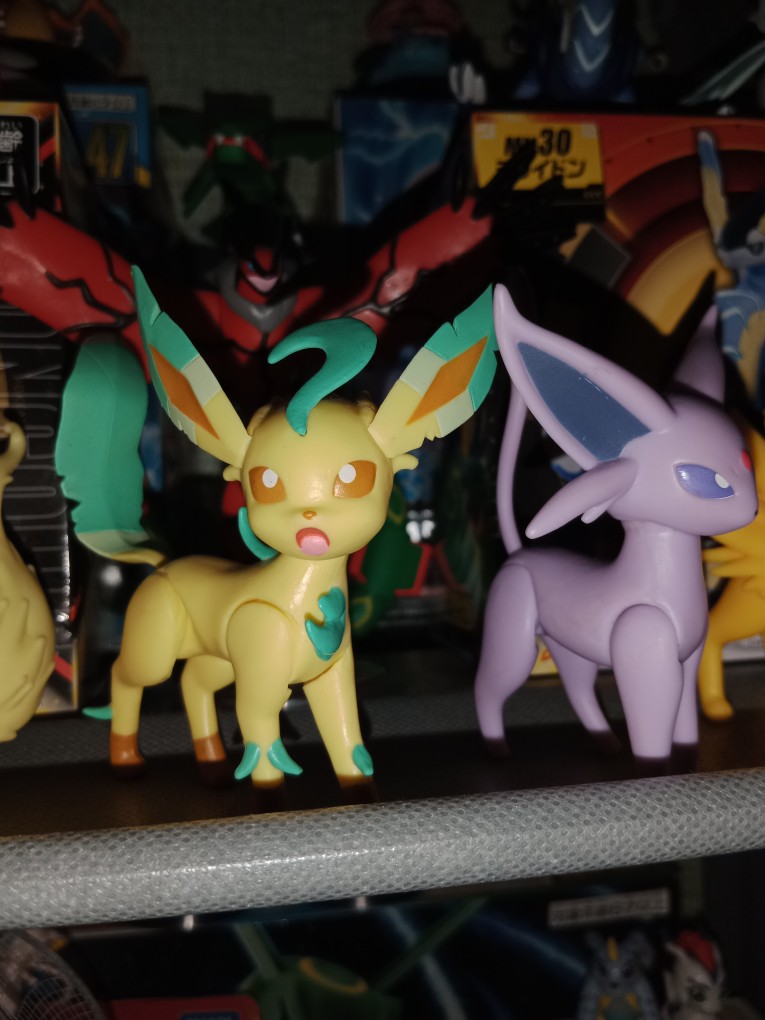 Pokemon 1/10 GK Eevee Família Espeon Anime Action Figure Modelo