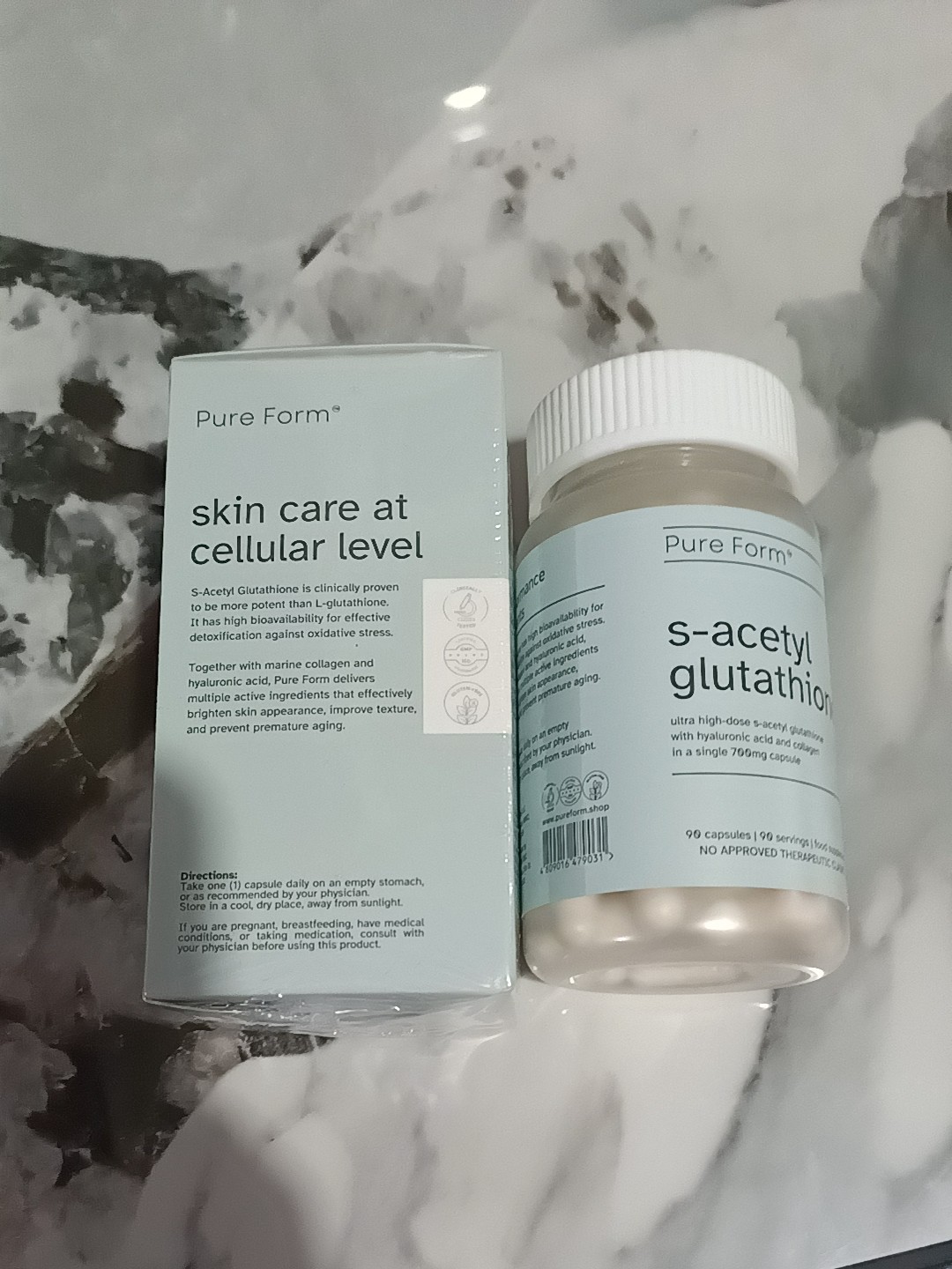 pure form glutathione review Pure Form S-Acetyl Glutathione 90 Capsules Adults Brightening Supplement Single Item Glutathione Capsule Standard Delivery Glutathione Supplement - Lazada