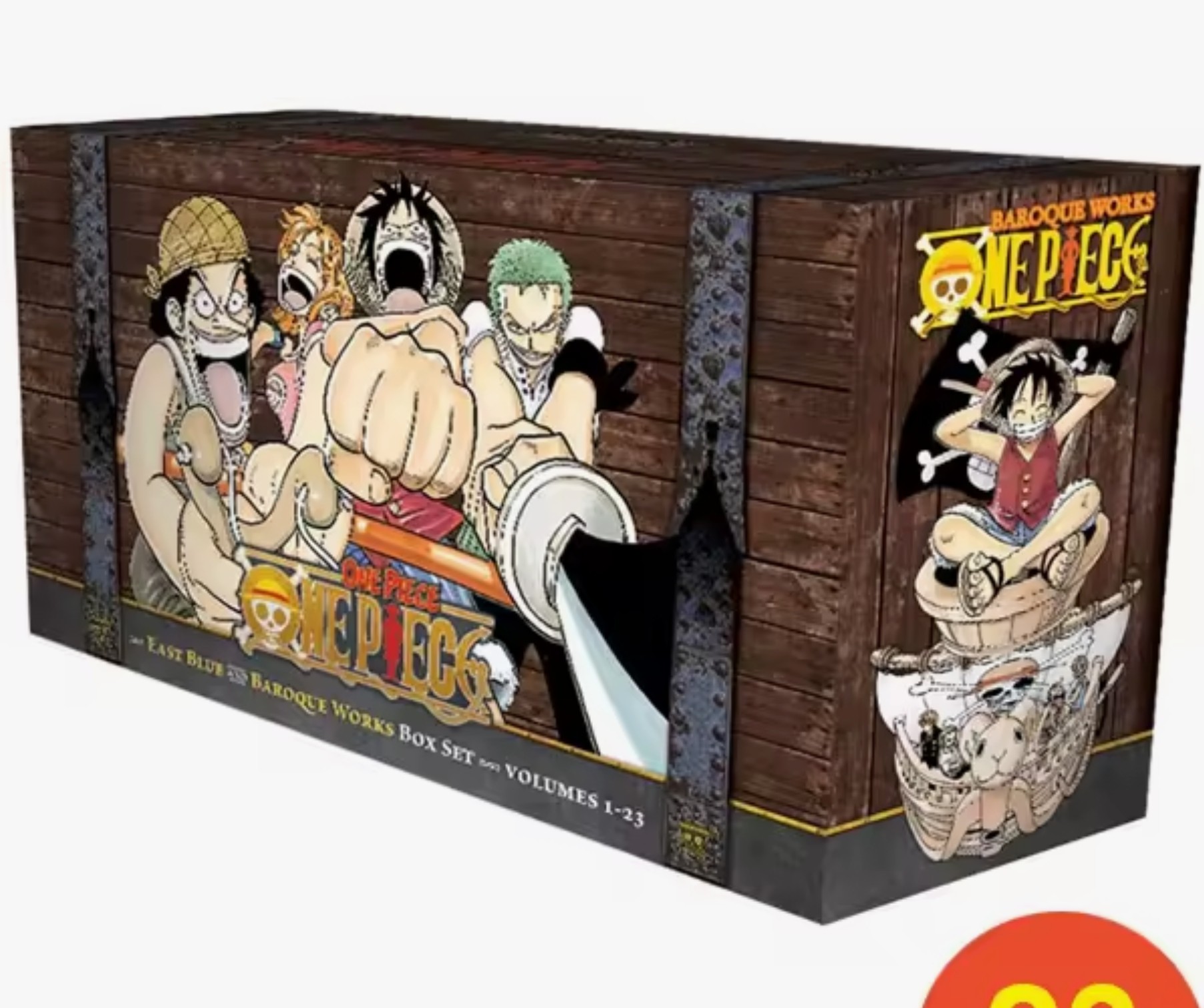 SG Stock] One Piece Box Set 1: East Blue and Baroque Works
