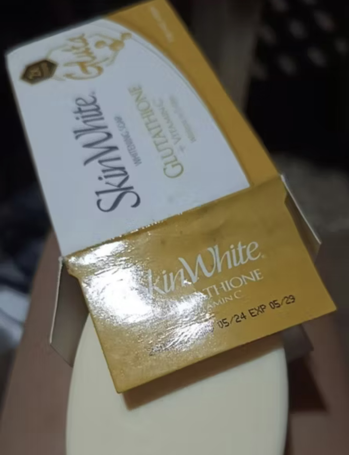 skinwhite glutathione soap SkinWhite Whitening Soap 90g Glutathione+Vitamin C main image 1