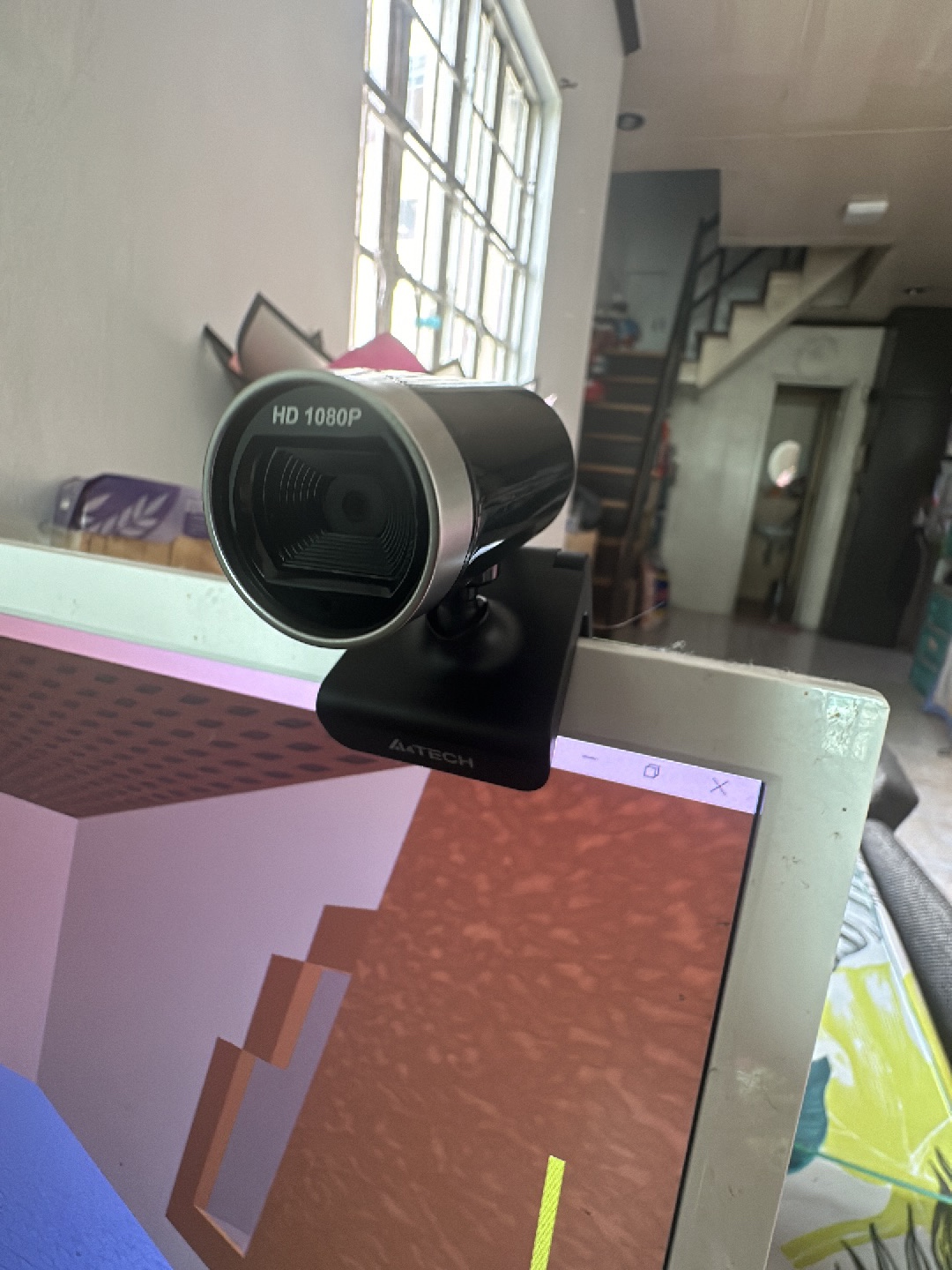 A4Tech PK-910H 1920 x 1080Pixel USB 2.0 Nero, Argento webcam