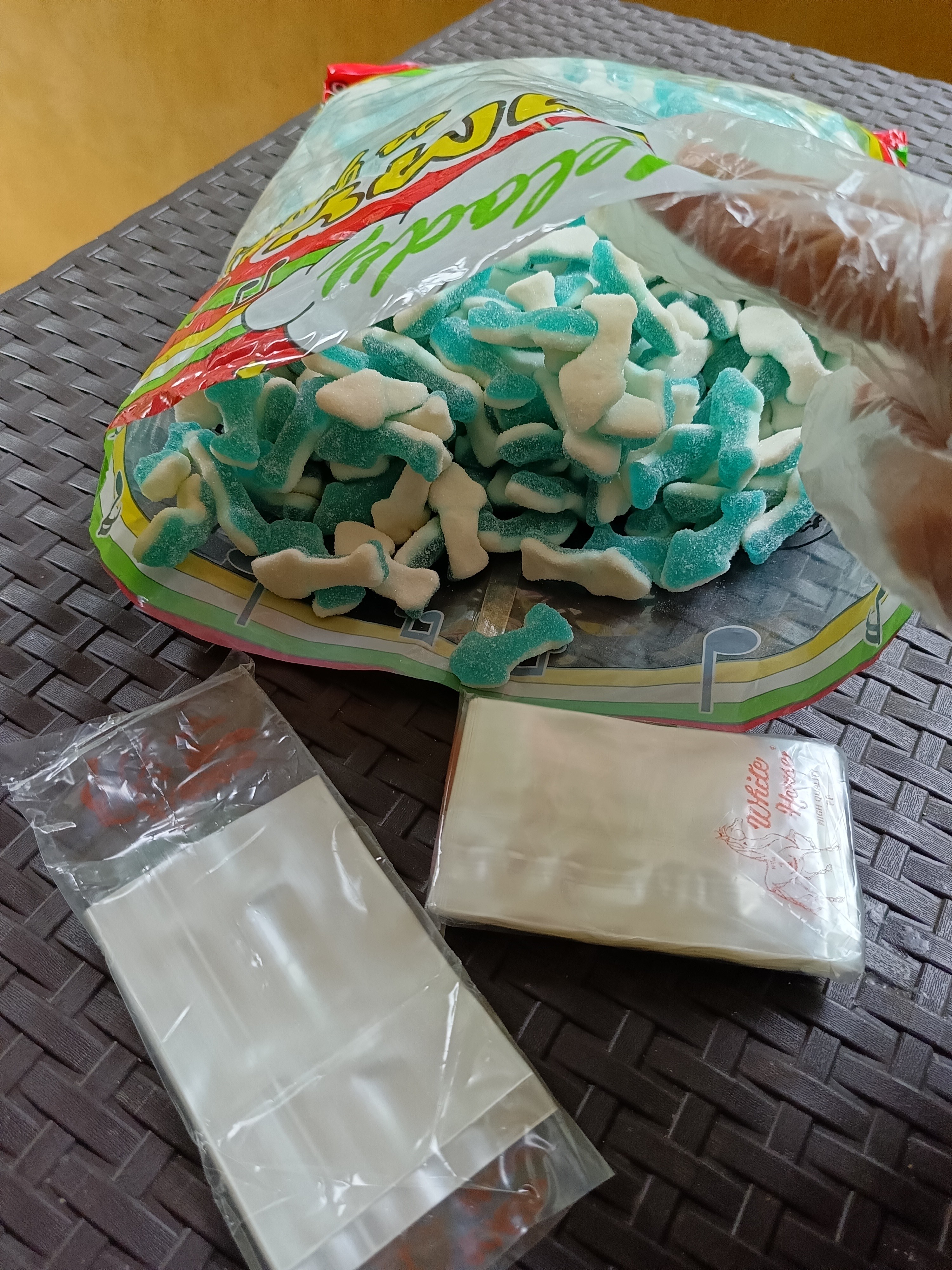 2-Pck) 200pcs. Plastic Ice Bag / Ice Candy Wrapper 1.5x10