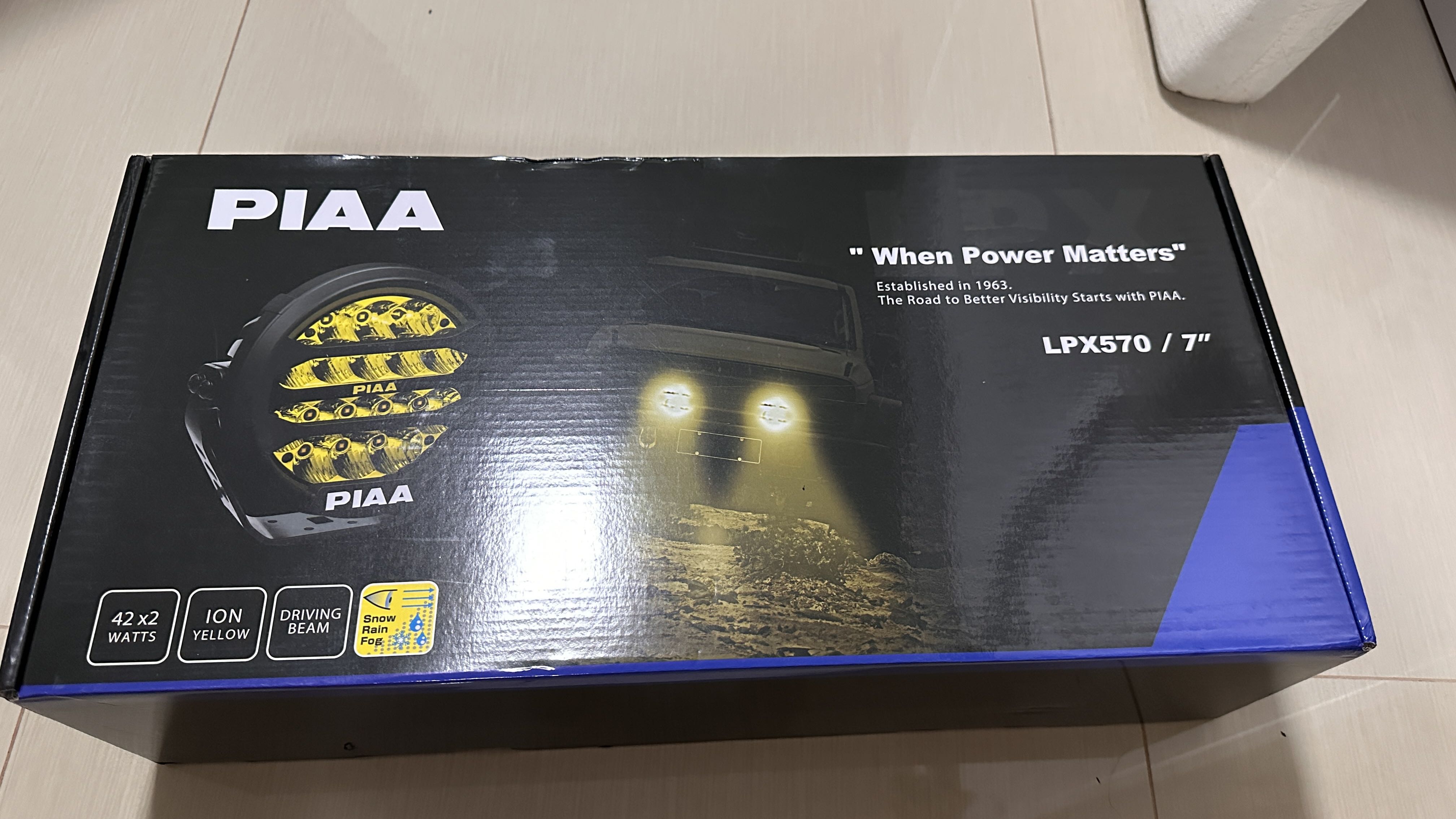 PIAA LPX570 LED Driving Lamp Yellow 7
