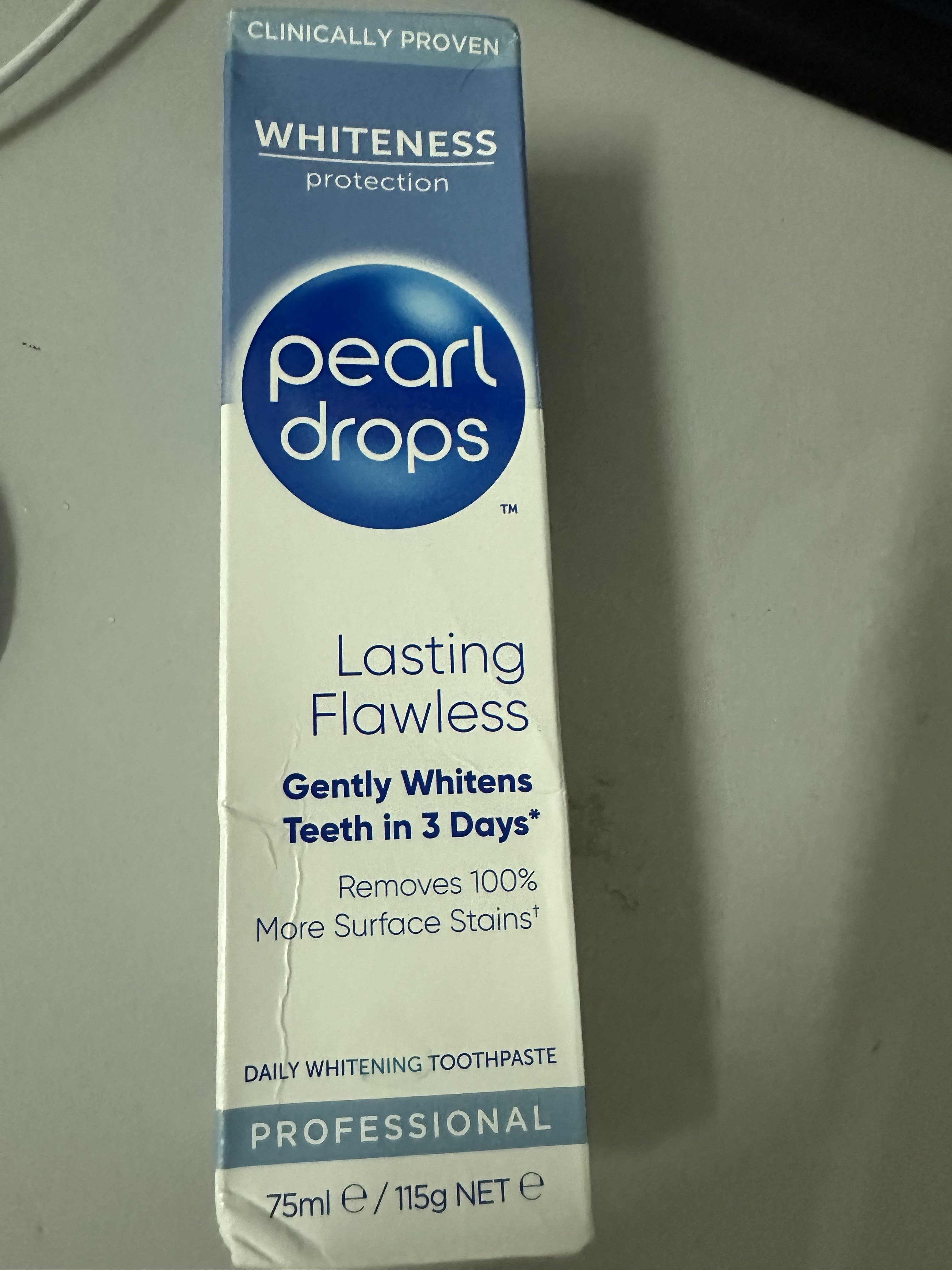 Pearl Drops Lasting Flawless White Toothpolish 75ml