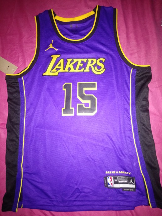 Austin Reaves 15 2022-23 Los Angeles Lakers Purple Statement Edition Jersey  - Bluefink