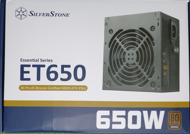 DYNACORE - SilverStone ET650-B Essential Series 650W 80PLUS