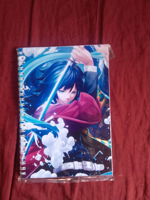 Demon Slayer Anime Notebook Zenitsu Nezuko Giyu Mitsuri Inosuke, FROST TEE