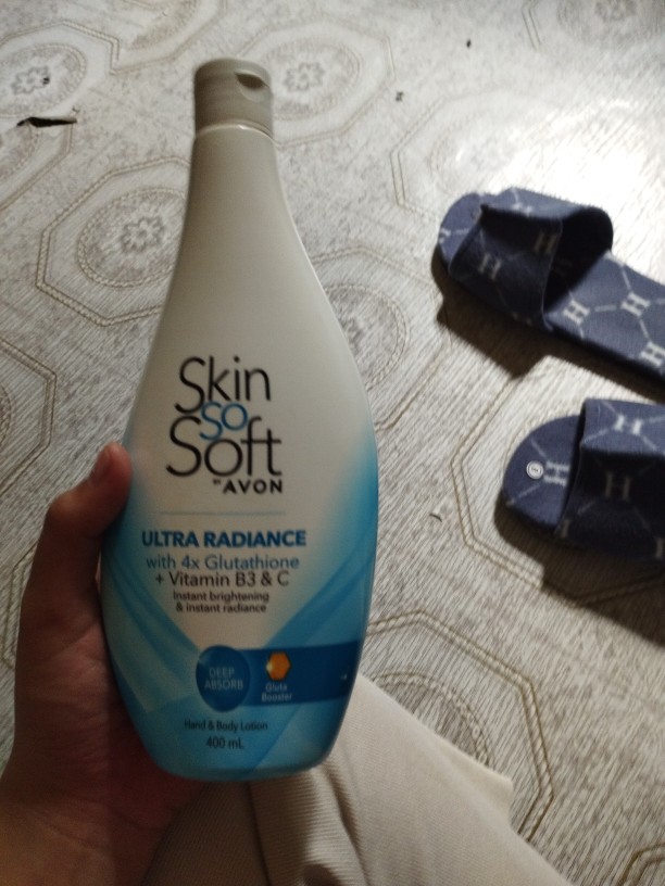 liver glutathione Avon SSS Skin so soft Ultra Radiance Glutathione Hand Body Lotion