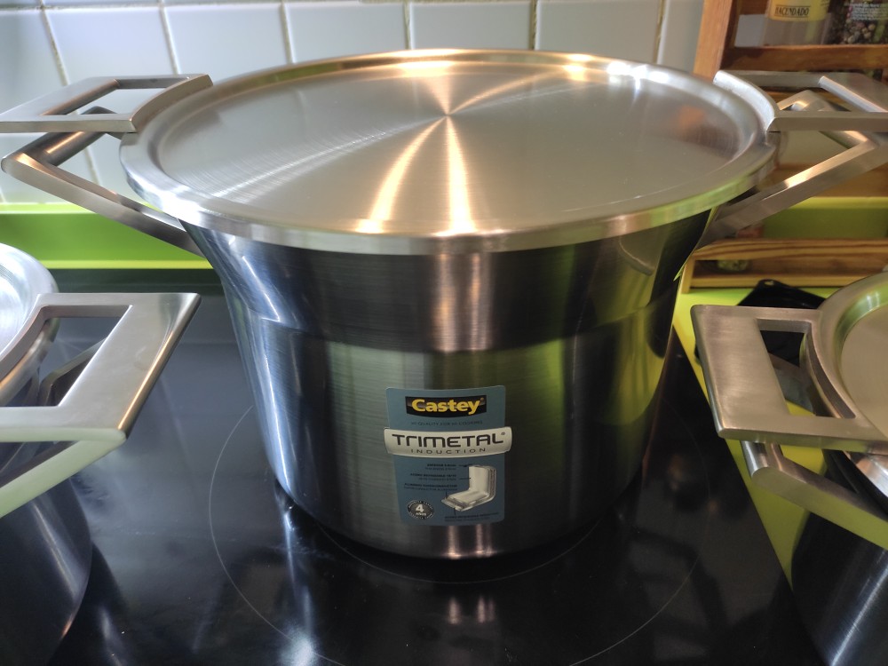 Cacerola Alta induccion Castey FIO28 28cm con tap