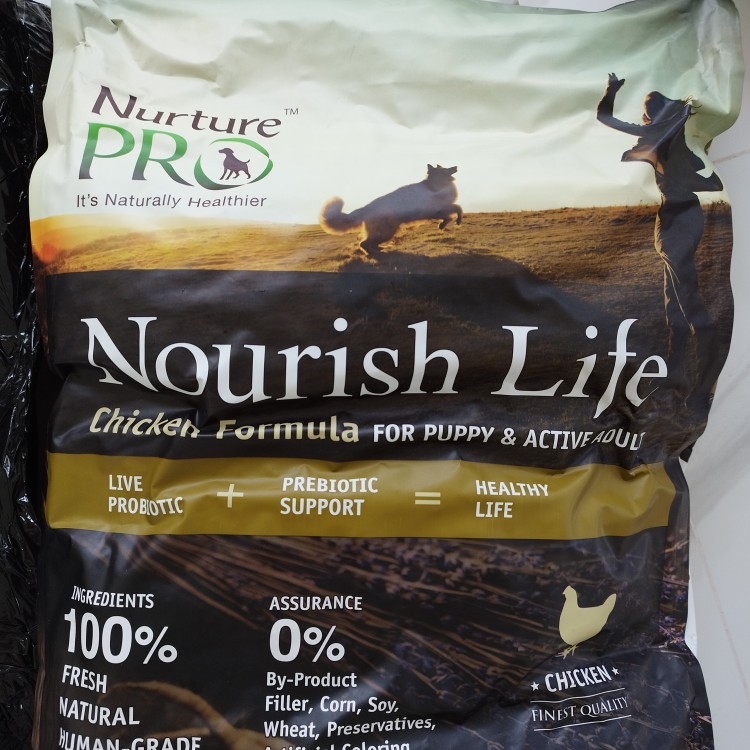 Nourish life shop dog food review