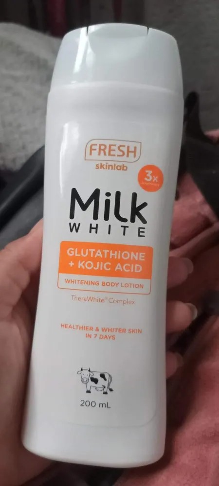 fresh skinlab milk white glutathione body lotion price + Kojic Whitening 200ml pweb Research Labs Liposomal Glutathione COUNT:60 Capsules