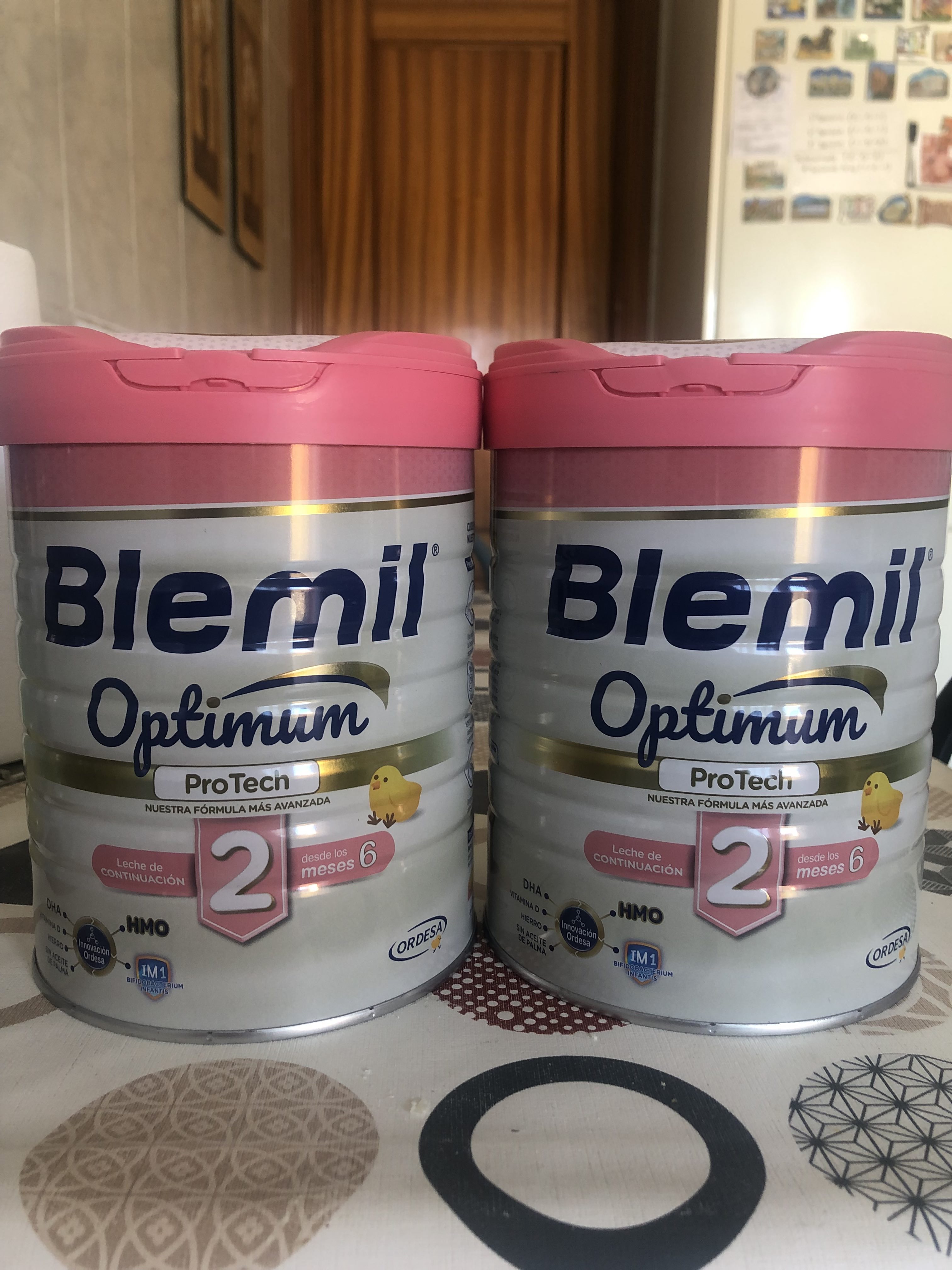 Blemil Plus - Leche de fórmula y comida de bebé - Optimum 2 Leche de  Continuación +6 Meses