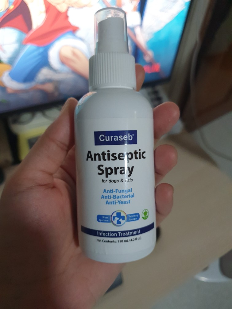 Curaseb Antiseptic Spray Anti Fungal Anti Bacterial and Anti