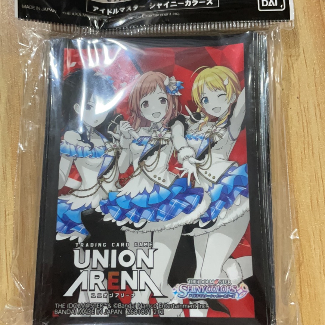 UNION ARENA OFFICIAL CARD SLEEVE THE IDOLM@STER SHINY COLORS