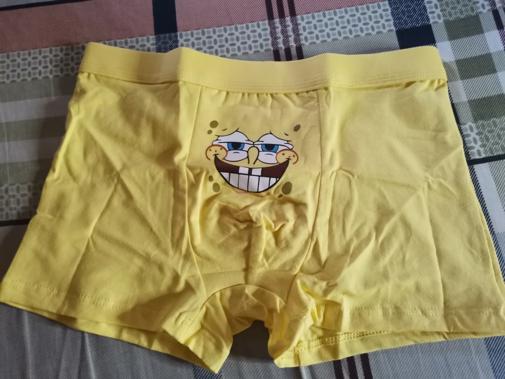 MARK LEE SpongeBob SquarePants Cartoon Anime Adult Men's Underwear