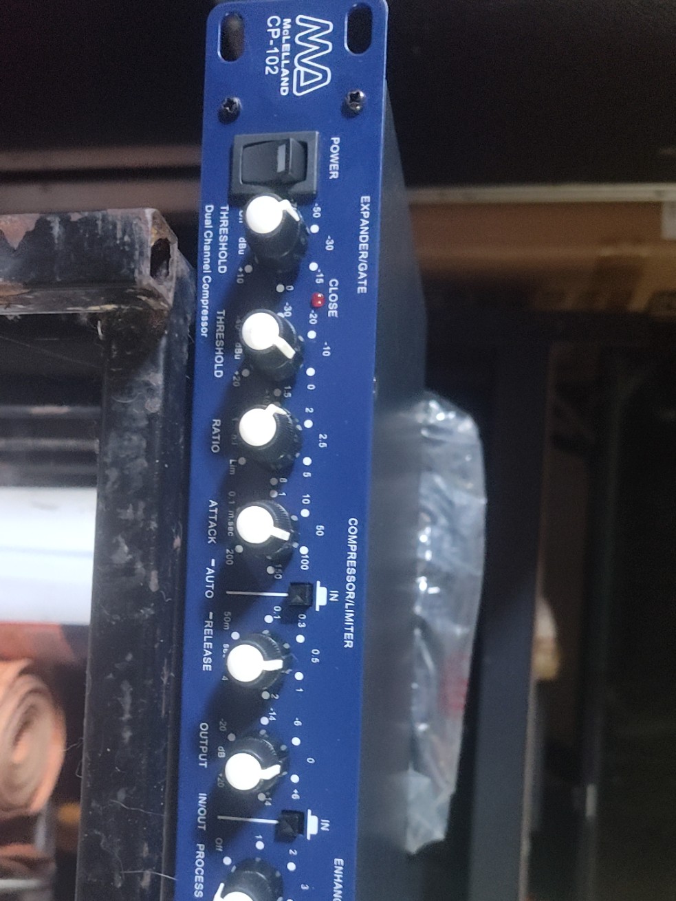 MCLELLAND | CP-102 | DUAL CHANNEL | COMPRESSOR/LIMITER/EXPANDER