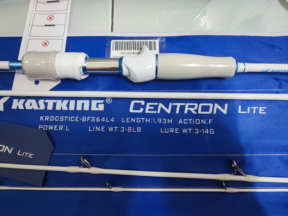 KastKing Centron Lite 4 Sections Fishing Rod Portable Travel Spinning  Casting Rod