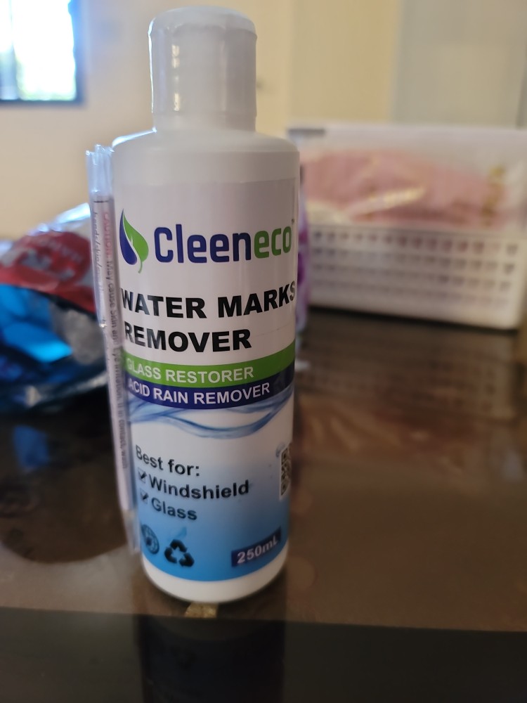 Cleeneco Water Marks/Stain Remover (Glass, Windshields, Mirrors, Faucets)  250ML