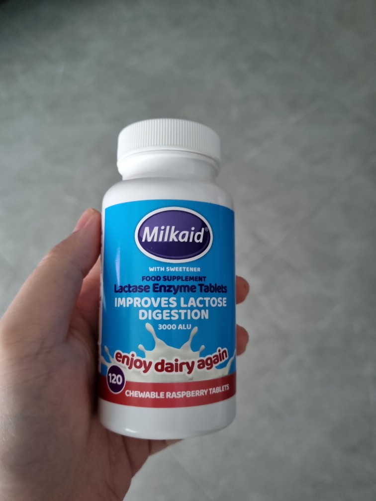 Milkaid Lactase Enzyme Tablets 120s