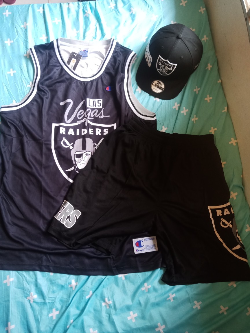 LA raiders high quality sando basketball jersey for men