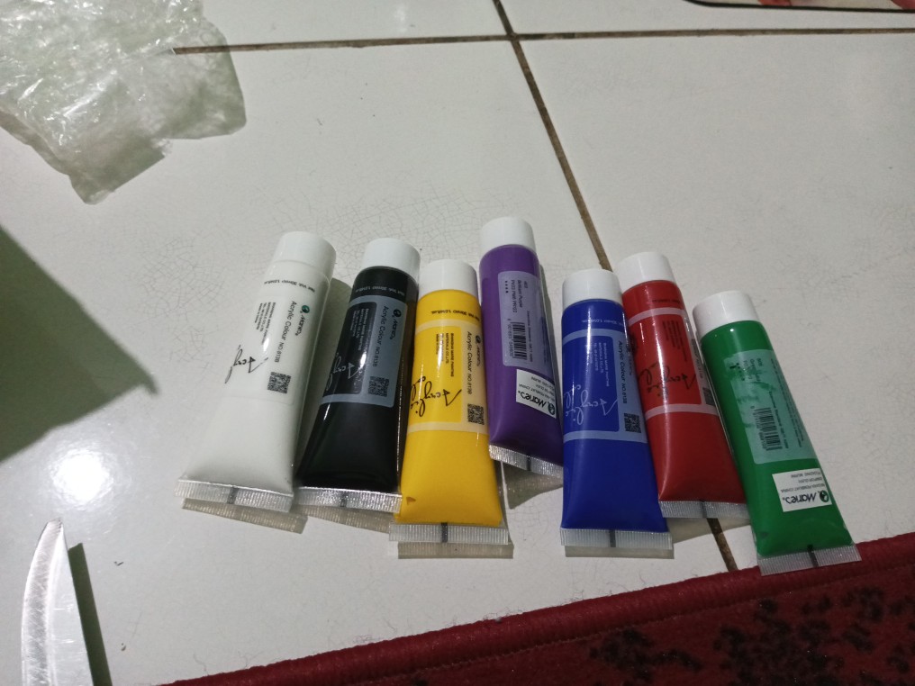 Jual Cat Acrylic Pastel Metalic/Emas-Silver - Kota Semarang - Ikiwee Corner