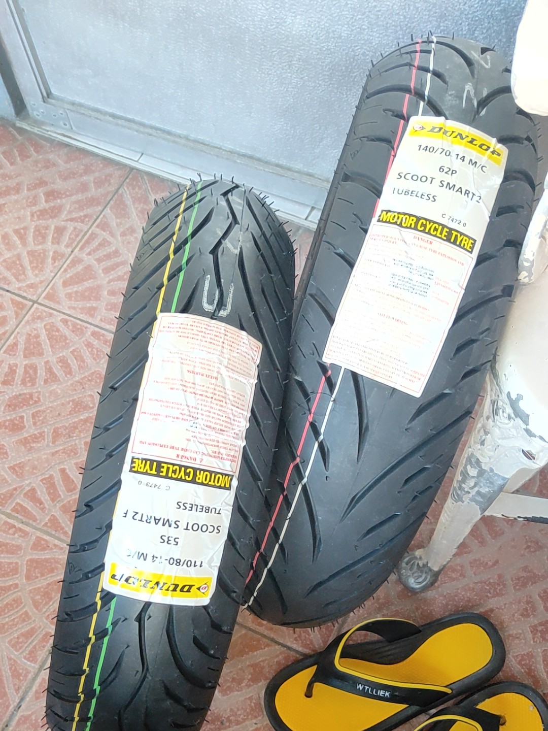 送料込み室内保管 DUNLOP α13sp前後セット 【公式通販】