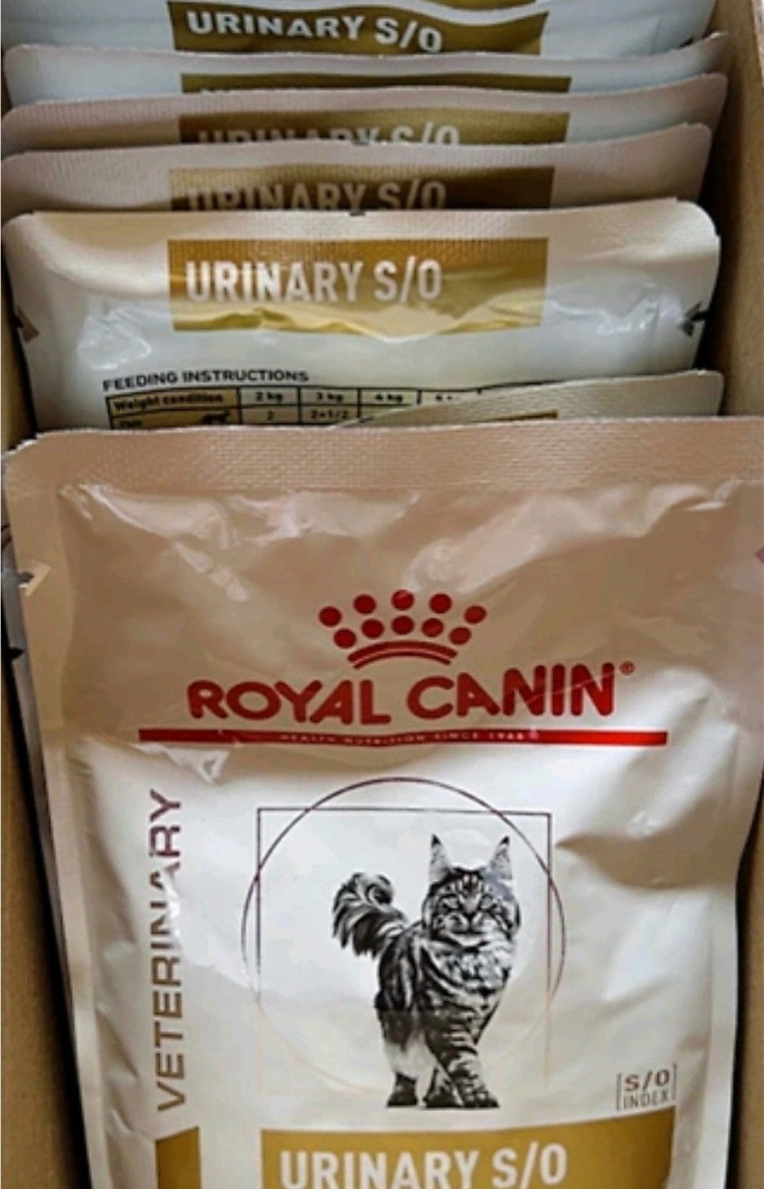 Urinary S/O Loaf Cat 85g/12 pouches Royal Canin Makanan Kucing
