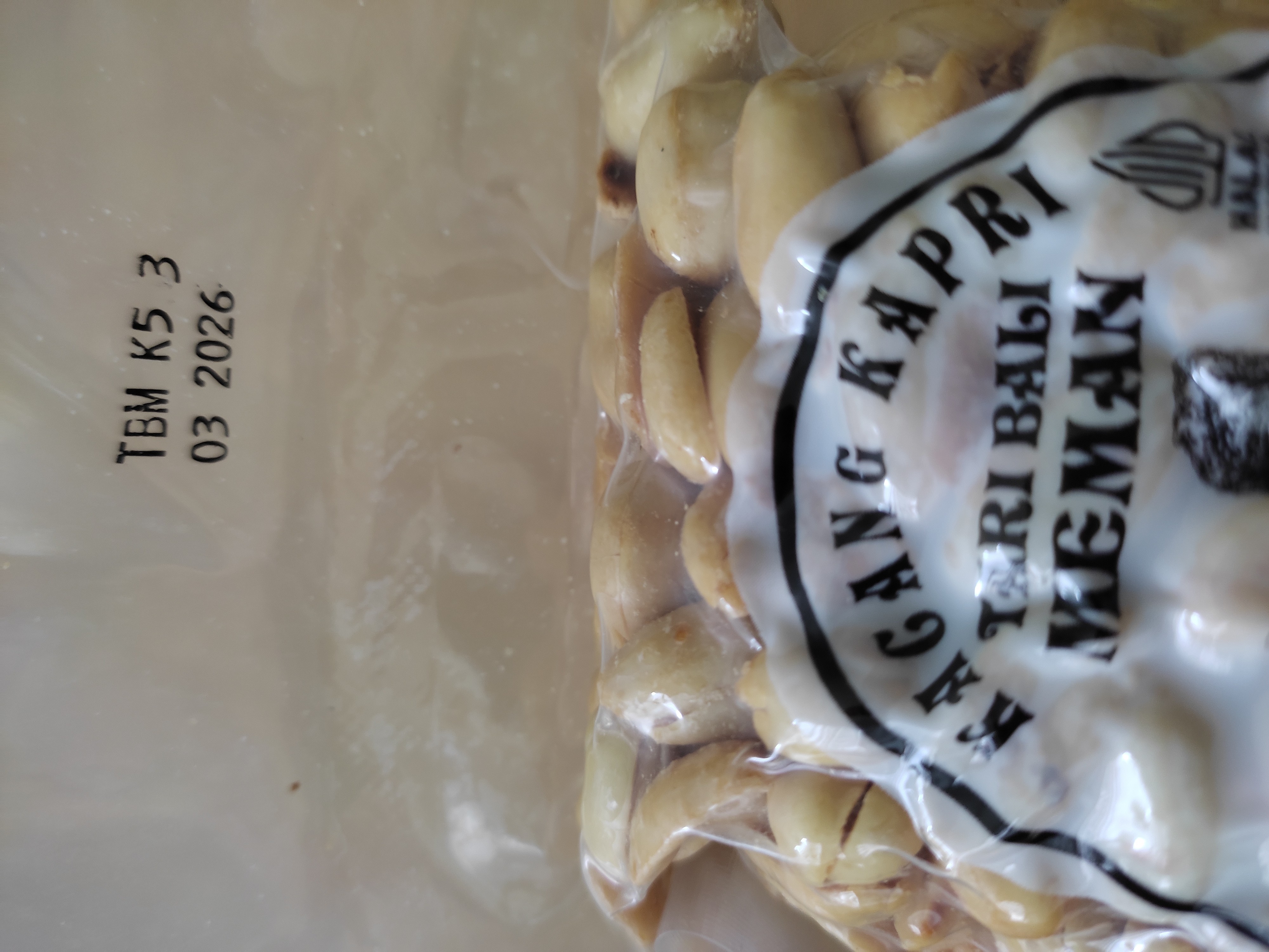 Bundle of 4 packs - Kacang Kapri Tari Bali Meman (Garlic Roasted