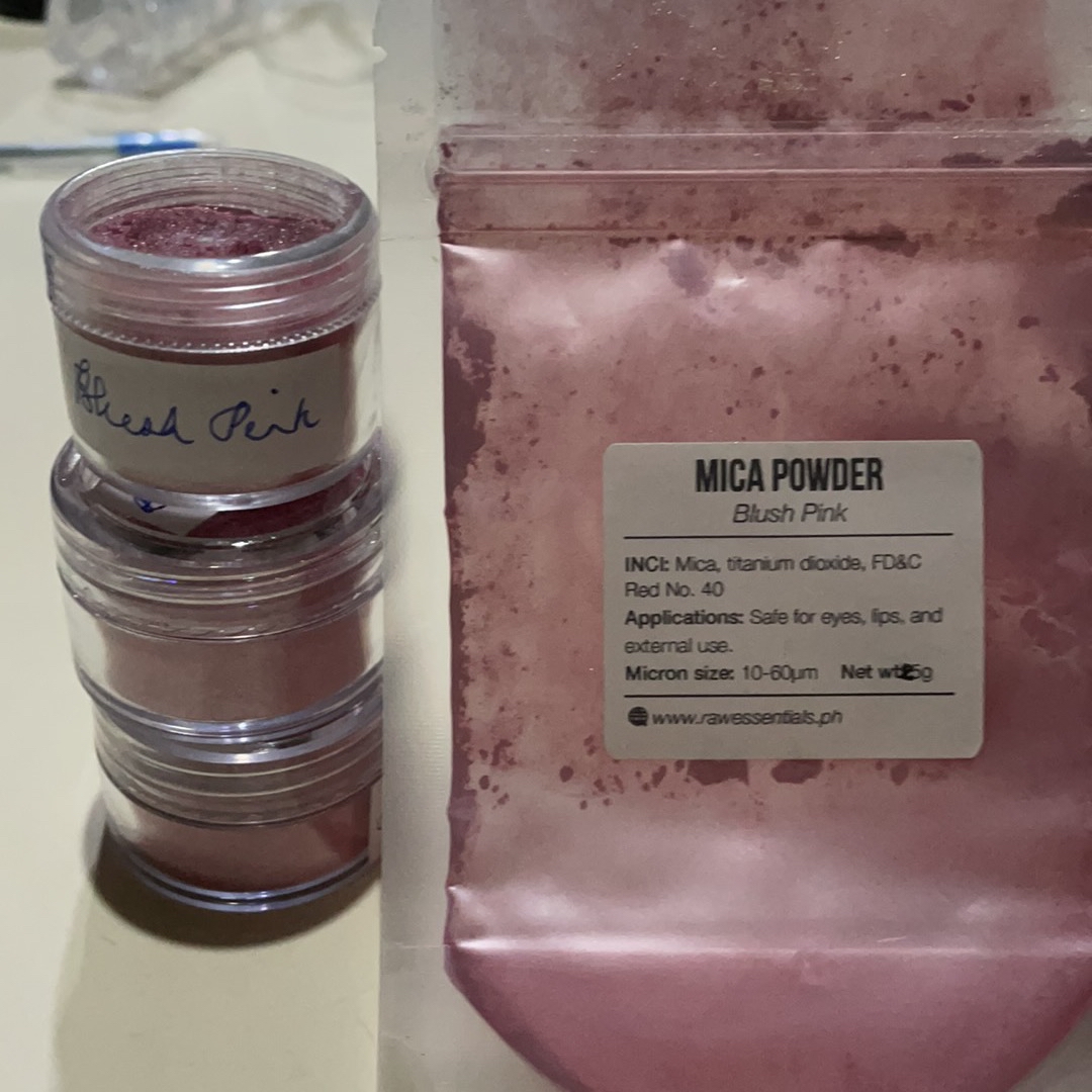 Pink/Red Mica Powder for Soap, Cosmetics, Resin, Slime - 5g / 25g