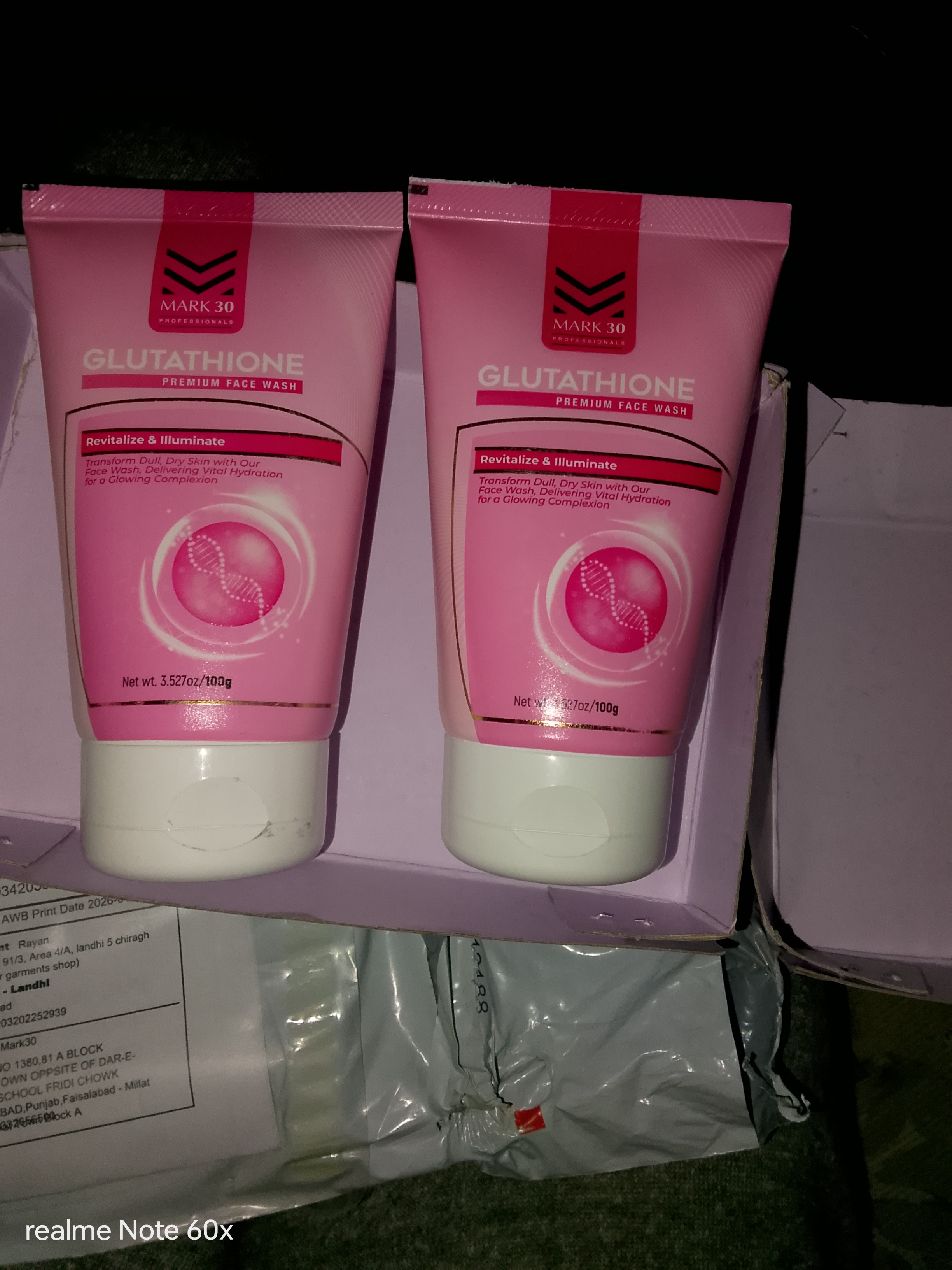 glutathione premium face wash The glow youve been waiting for is finally here. With Facewash, get visibly brighter, fresher, and clearer skin guaranteed results in every wash., Shop now: www.mark-30.com, and Centella Asiatica to support skin brightness and elasticity while calming irritation Unlocking the Power of Glutathione