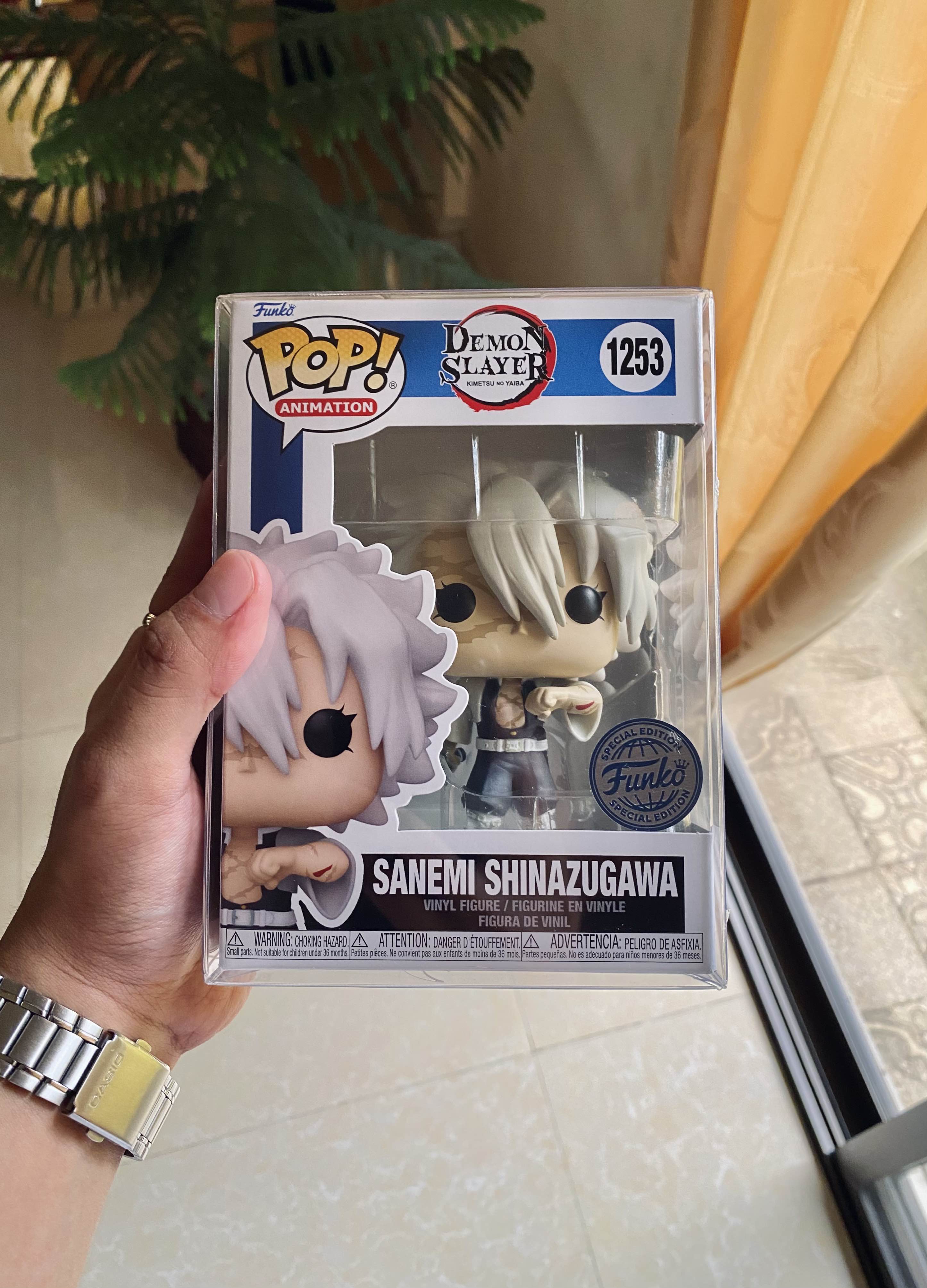 Funko Pop Sanemi Shinazugawa Demom Slayer Funko Shop Exclusive