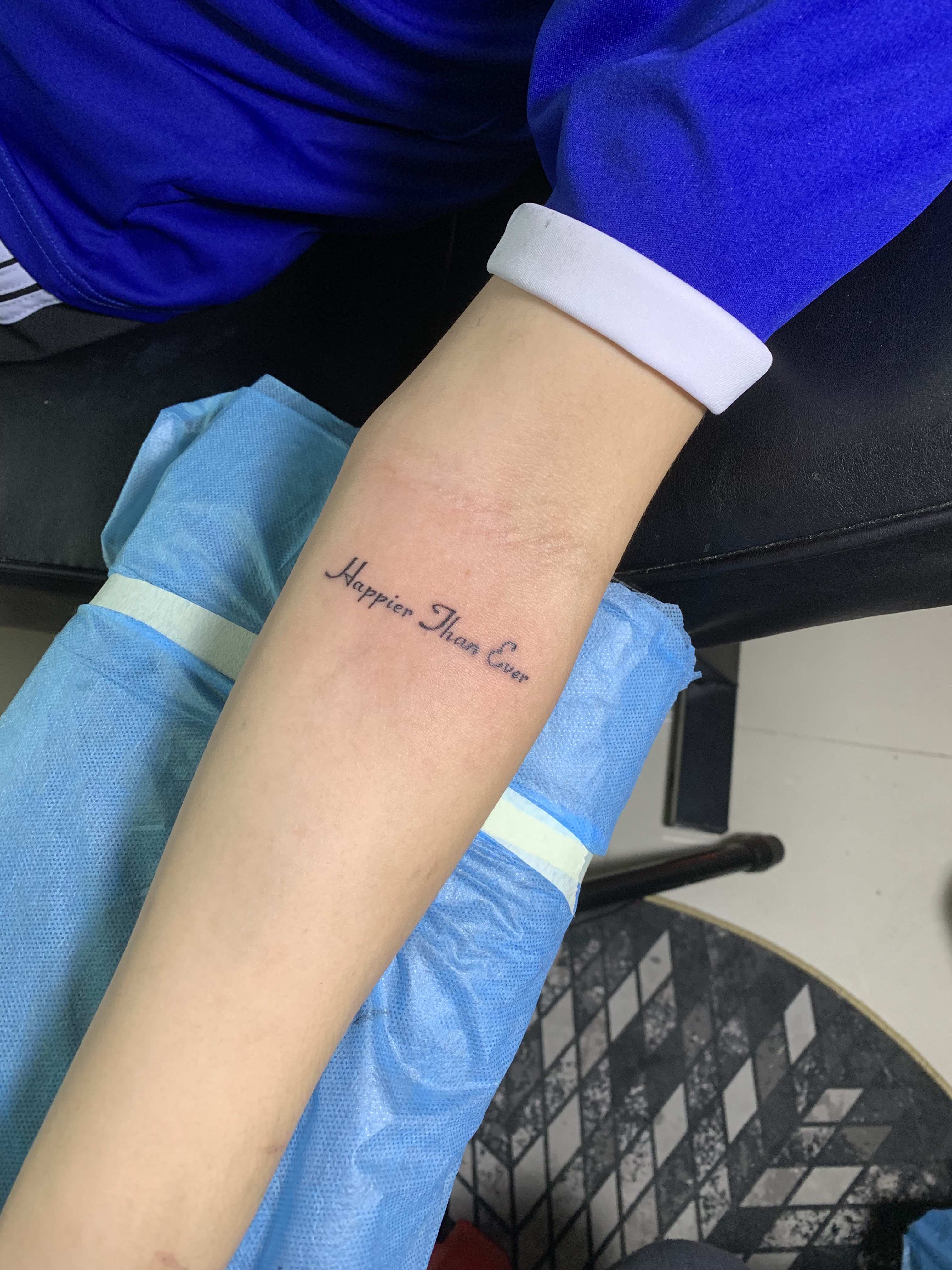 My Billie Tattoo HTE changed my life  rbillieeilish