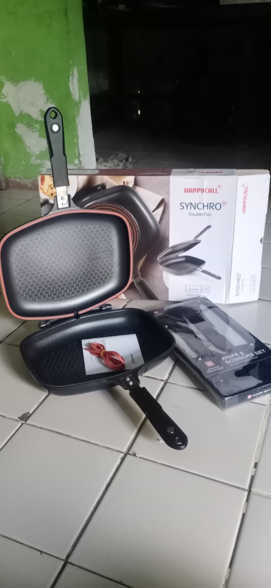 Happycall IH Synchro Double Pan Jumbo Grill Versi 2 - Happycall Indonesia