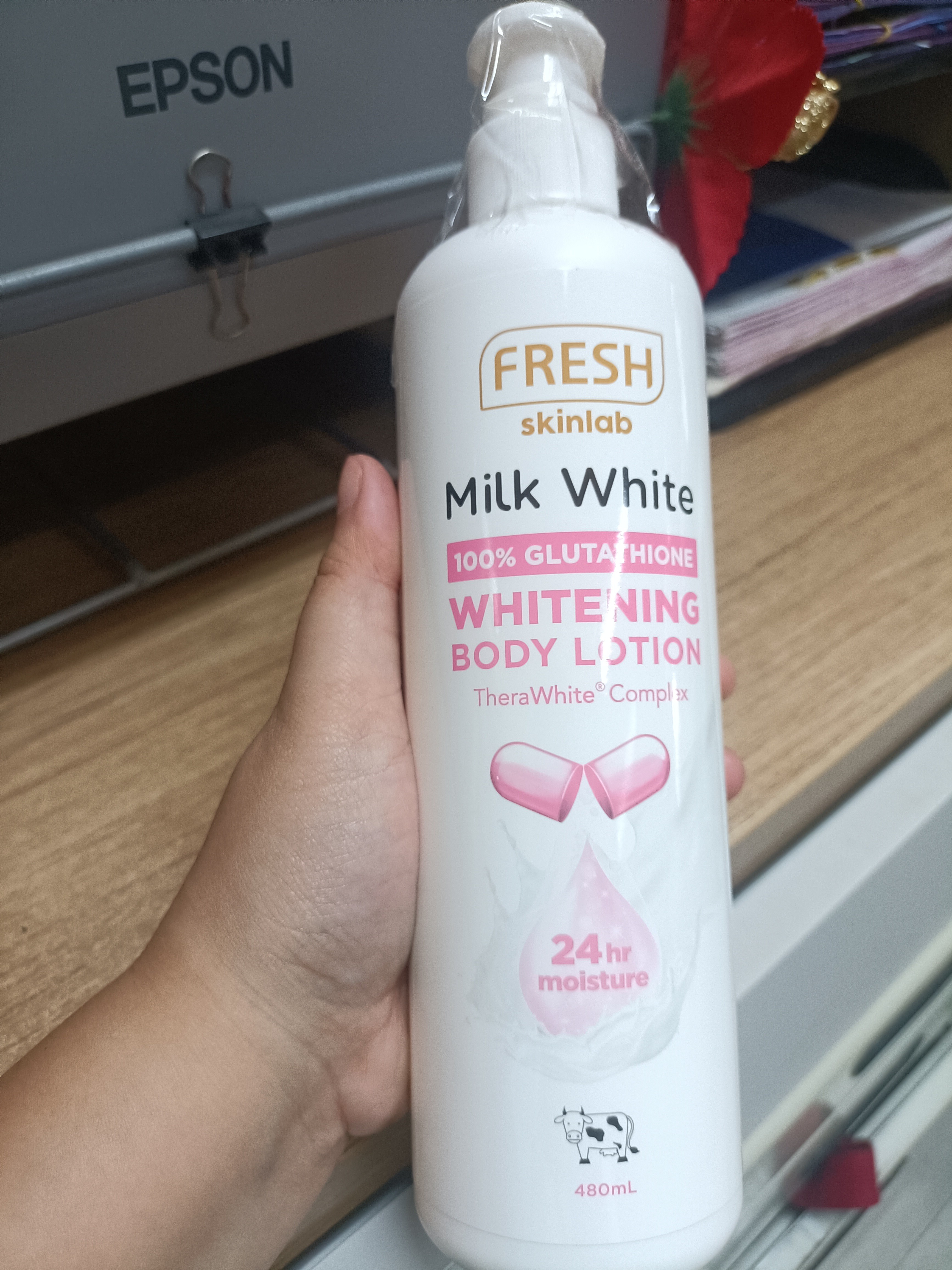 FRESH Milk White Glutathione Body Lotion 480ml