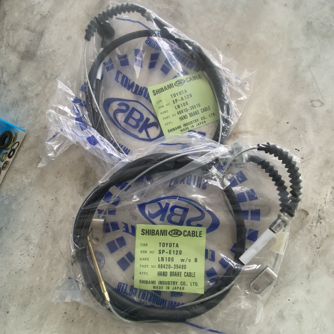 Suzuki Samurai SJ413 Drover Parking Hand Brake Cable Set