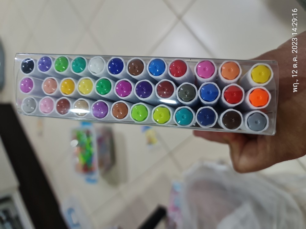 Acrylic Markers Paint Pens 60 Colors DIY Crafts Pen Art Supplies For Adults  Waterproof Rock Painting Quick-Drying Strong