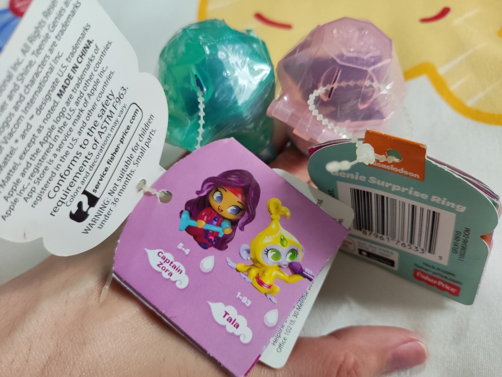 Shimmer Shine Teenie Genies Surprise Ring Children'S Jewelry