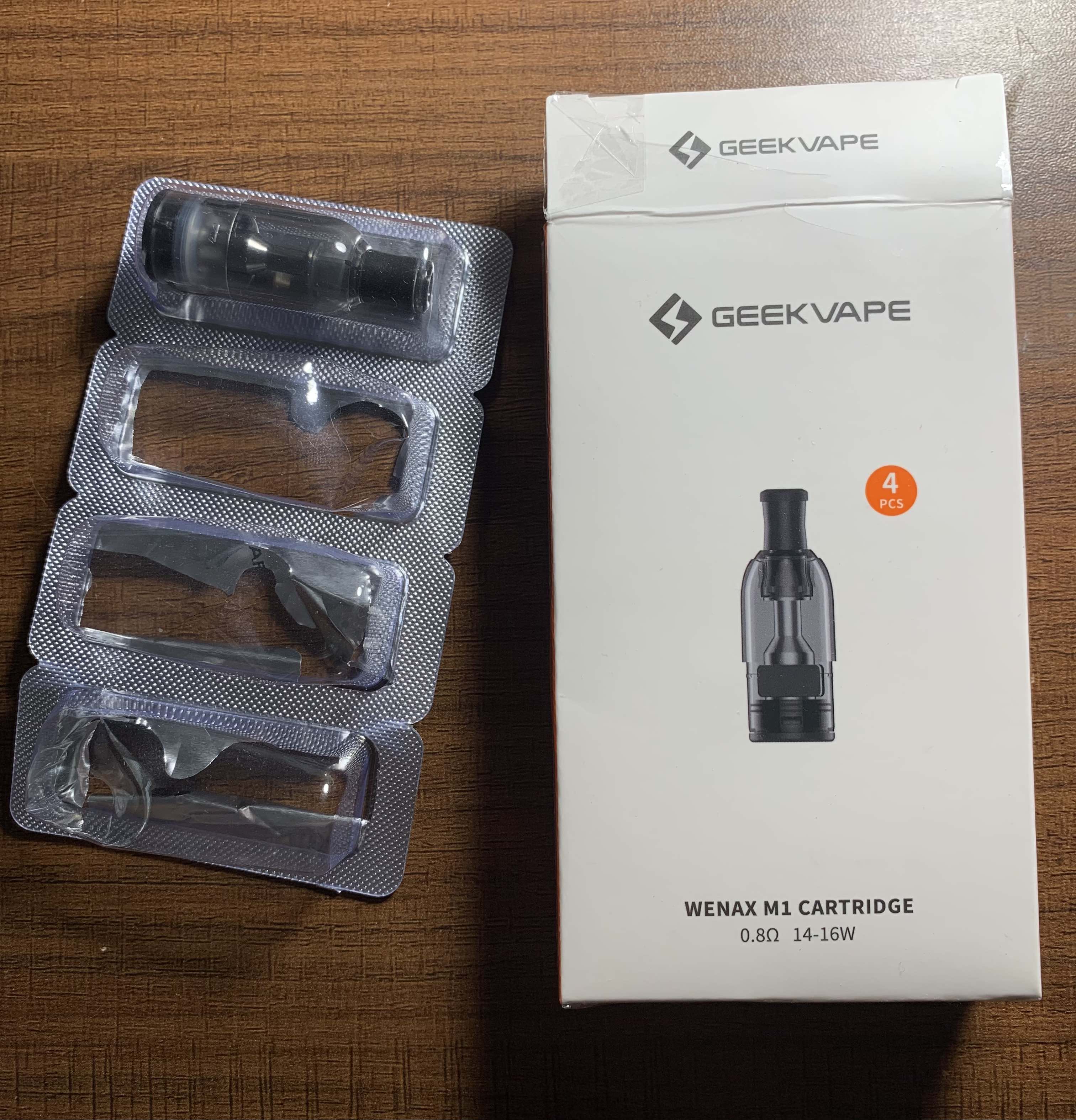 GeekVape Wenax M1 Cartridge (4 pieces per pack) – CLOUT-VAPING