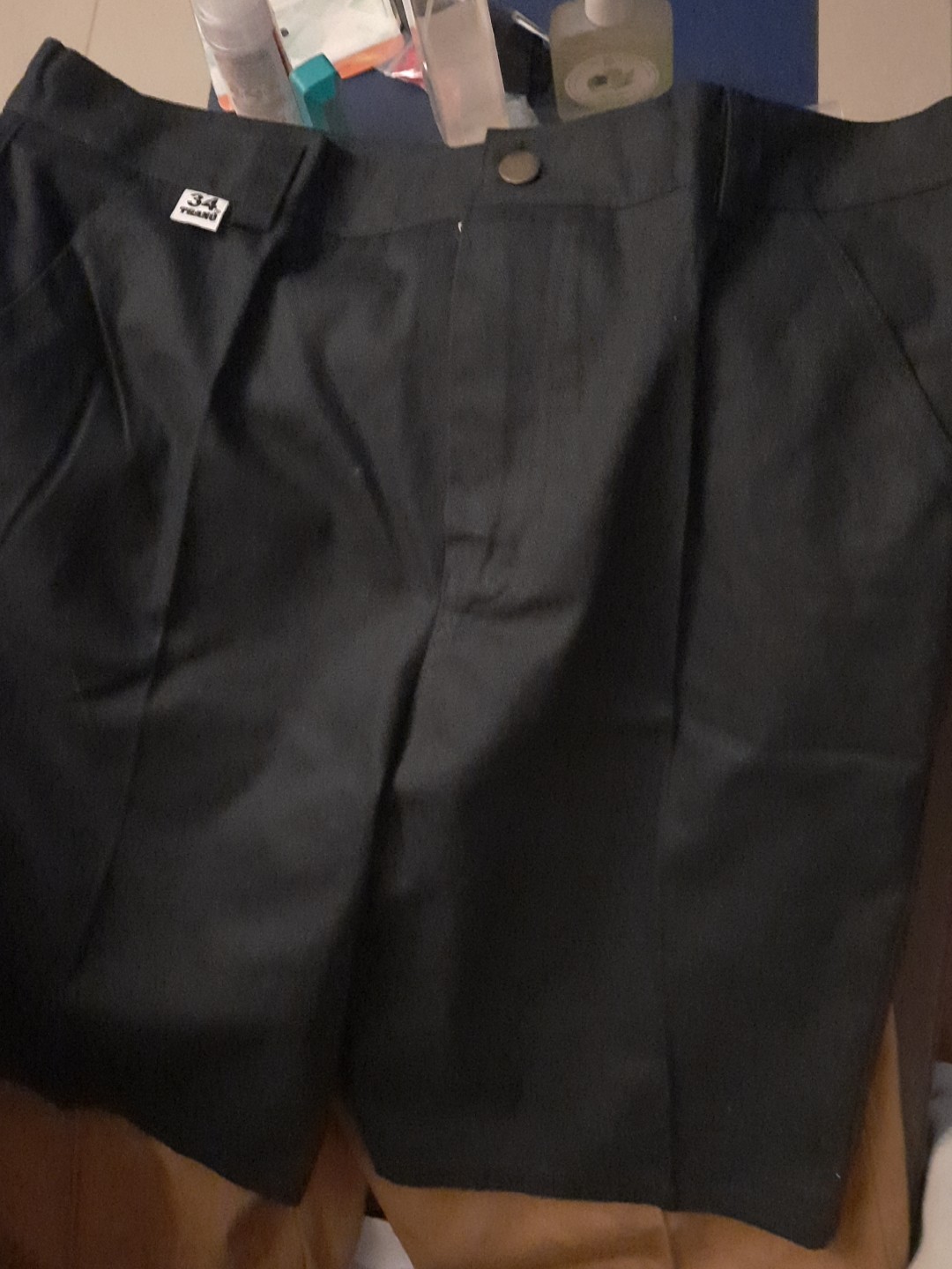 กางเกงขาสั้นผ้าสี 3 ส่วน ซ้าย 28 ถึง 36 | Lazada.co.th