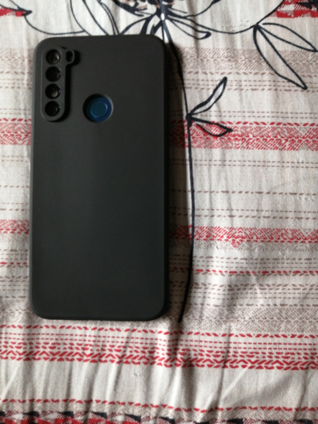 AICEK Cover Compatible Xiaomi Redmi Note 8, Black Case Xiaomi Redmi