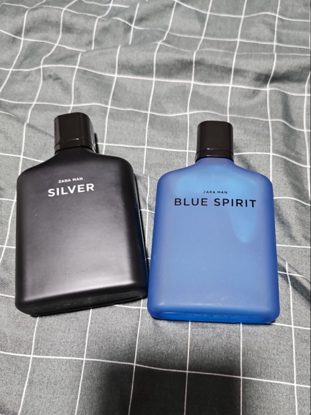 ZARA MAN BLUE SPIRIT + MAN SILVER 100ML X 2