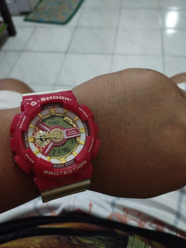 Original G-Shock GA110 IRONMAN Men Sport Watch Dual Time