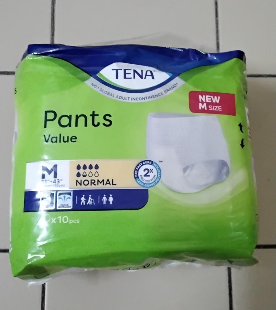 Tena Pants Value for Adult Incontinence - Size M (10's) / L (10's) / XL  (8's) – Wellcome Pharmacy